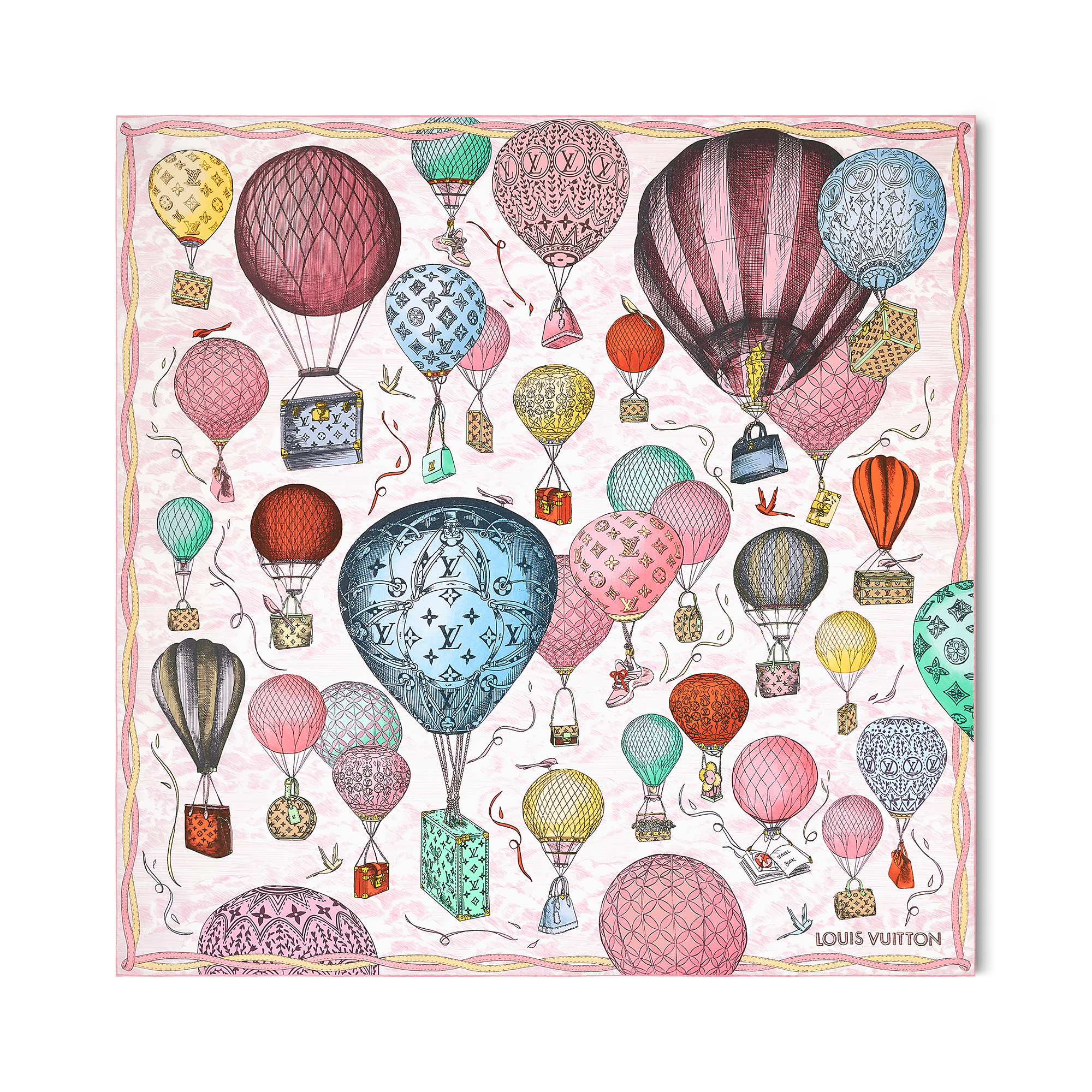 LOUIS VUITTON ルイヴィトン　エシャルプ　バルーン Up And Away Square 90 S00 - Accessories | LOUIS VUITTON